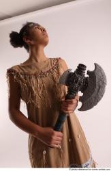 ANISE STANDING POSE WITH AX 3